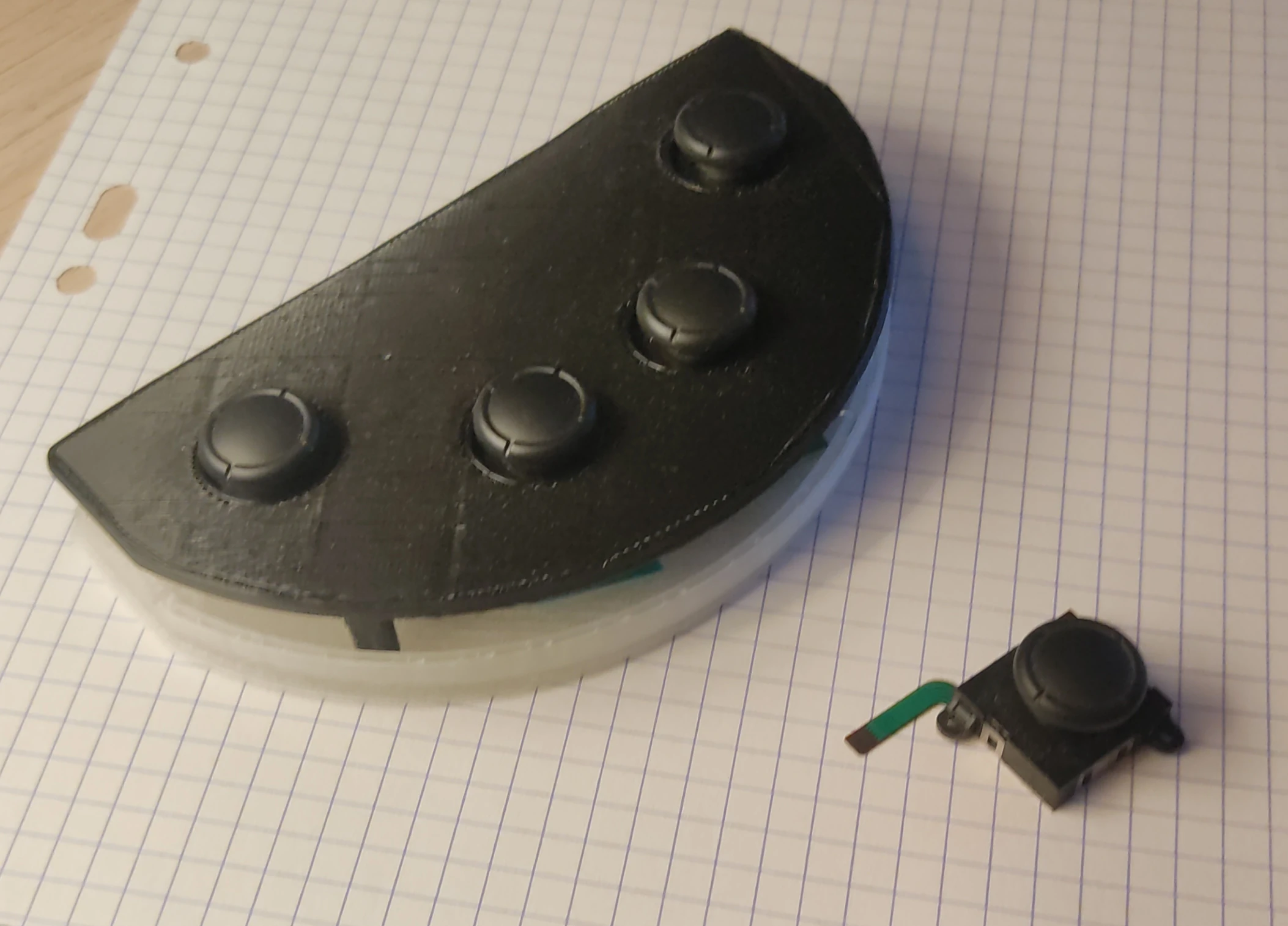 Premier prototype de FingerTipsForce imprimé en 3D